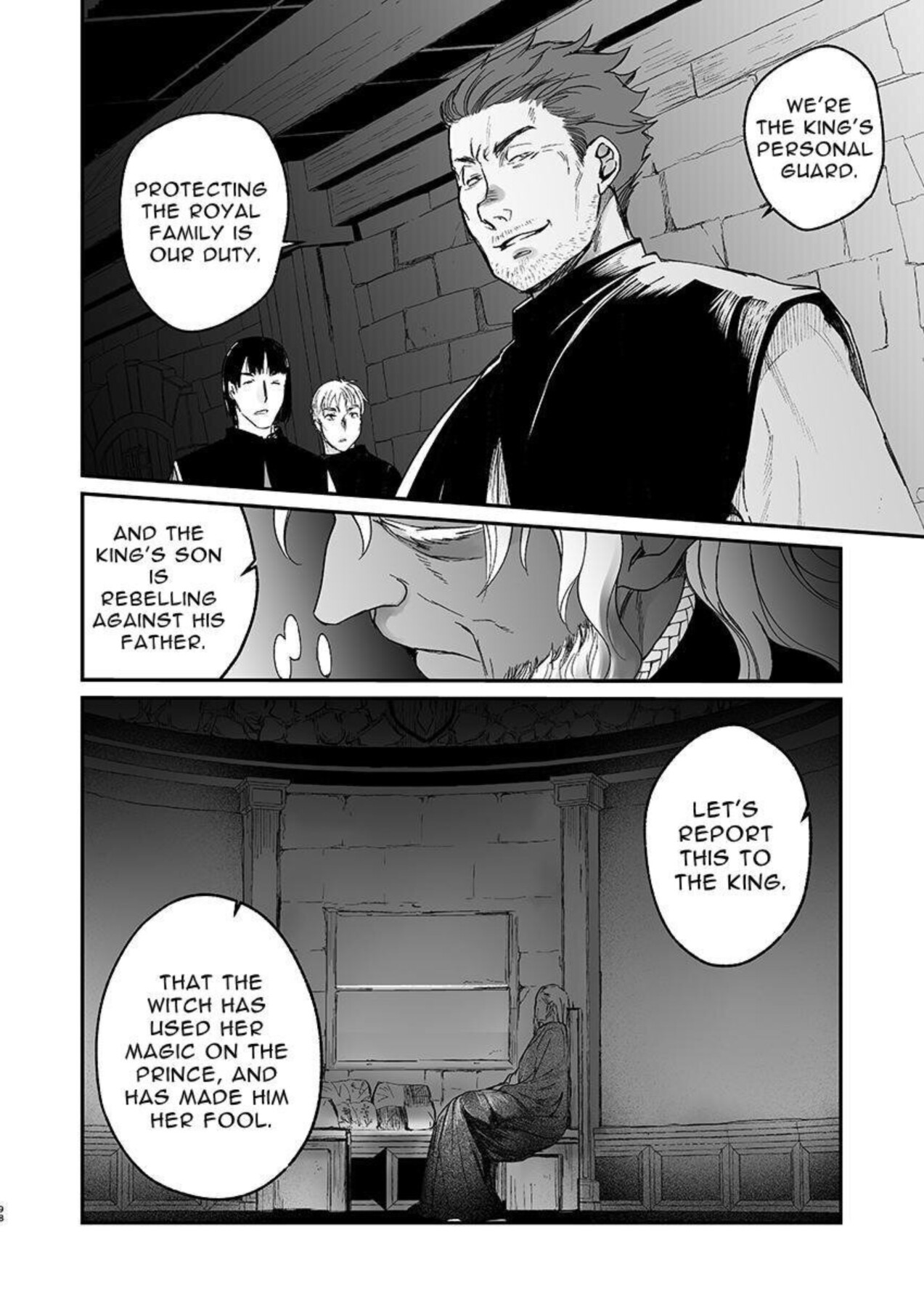 Hentai Manga Comic-The Condemned Wise Woman and The Loathsome Prince Who Adores Her・First Part-Read-95
